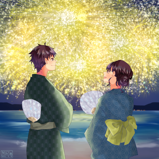 夏のビーチサイド🌠