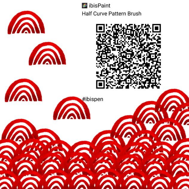 HalfCurve Pattern Brush