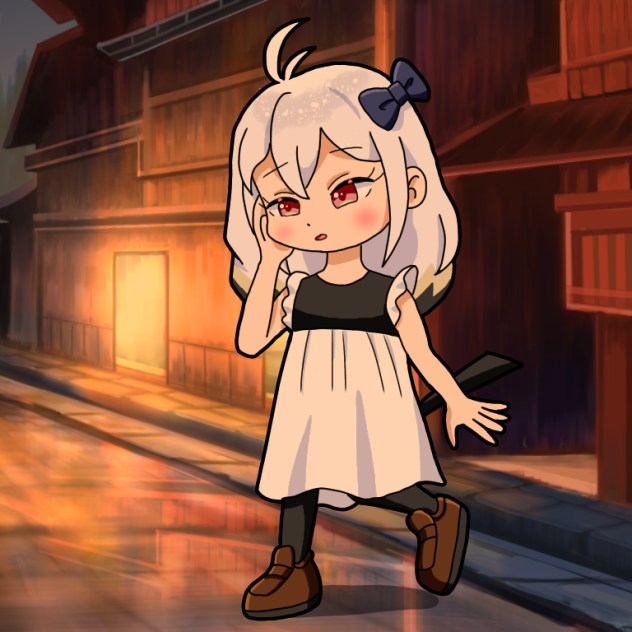 オリジナルエナガちゃん 夏