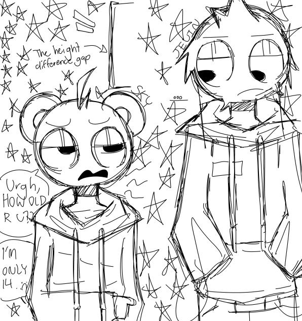 Sky is jealous of Jevin lol 😜