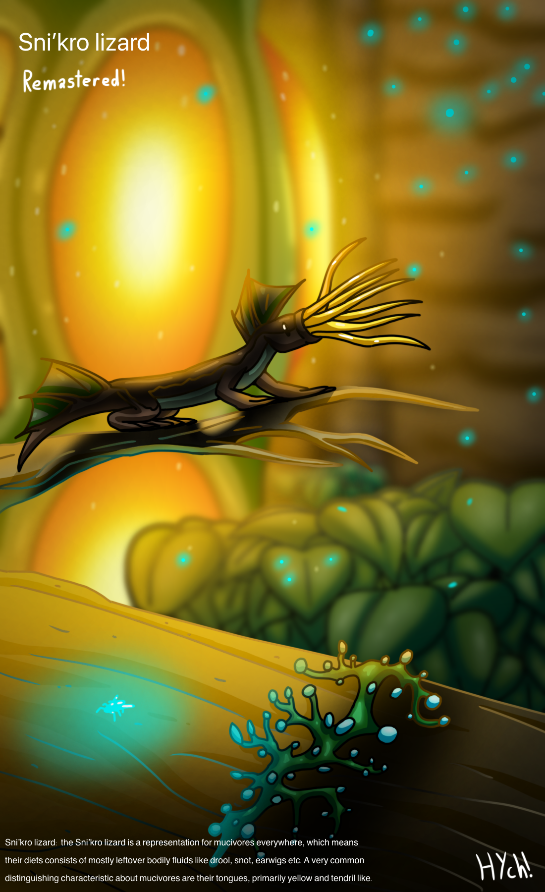 Sni’kro lizard - ibisPaint