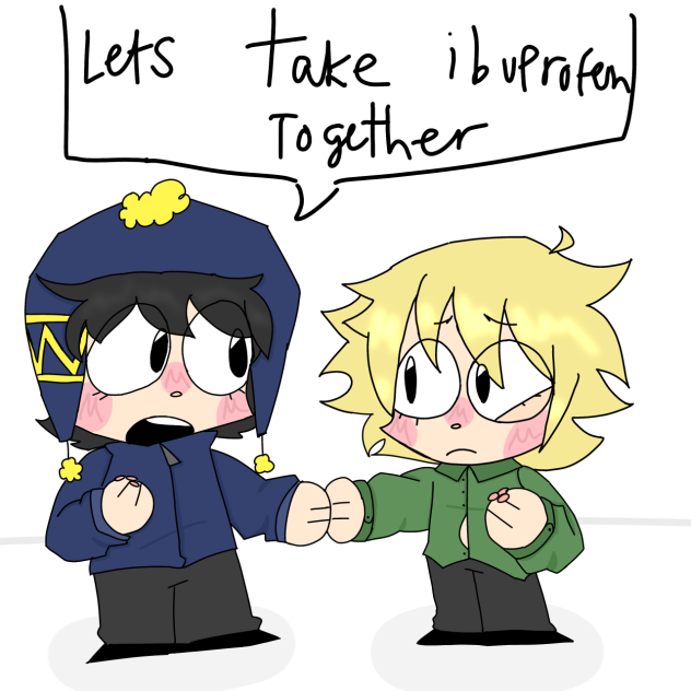 Let’s take ibuprofen together‼️