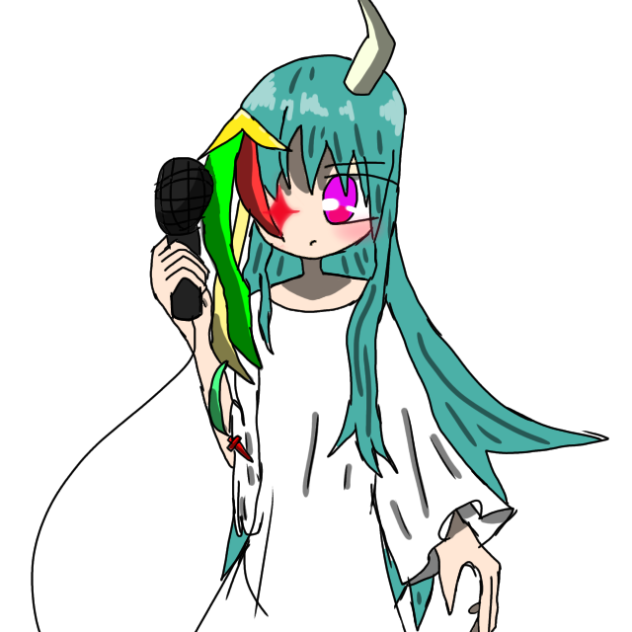 ピィさんの自キャラを描いてみたよ!(FA的な？)