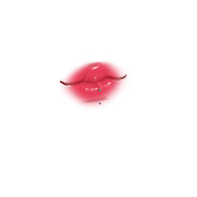 Jelly artstyle lips