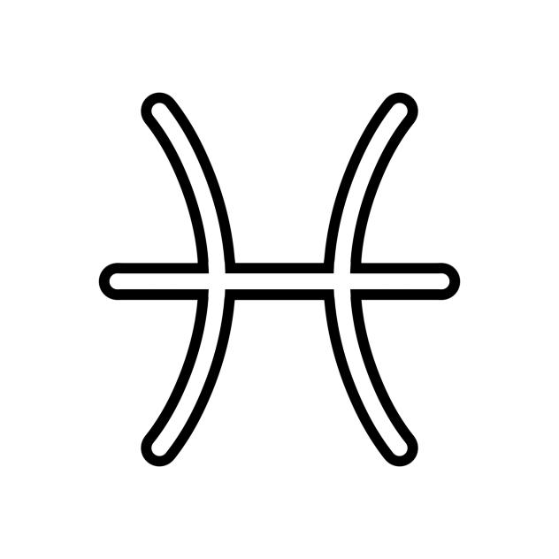 うお座♓️のマーク