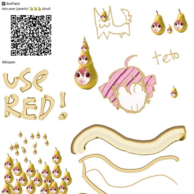 teto pear (pearto) as a brush