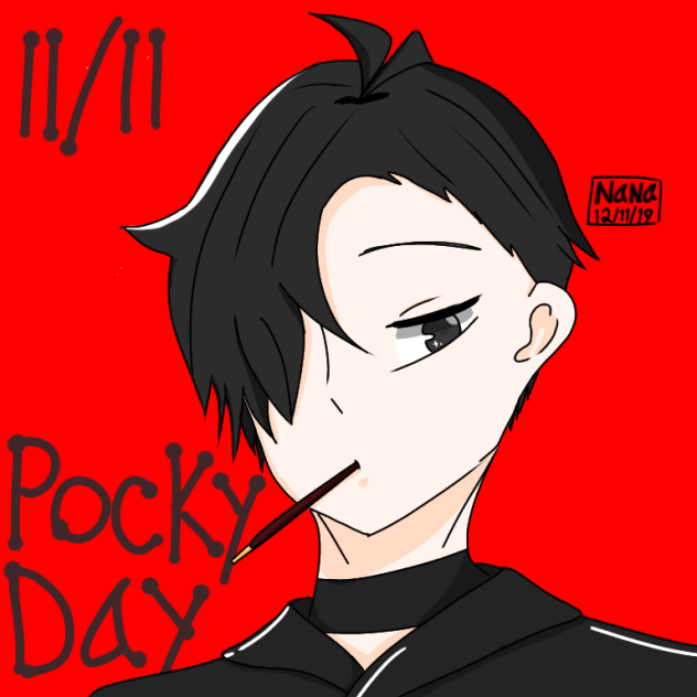 Mekhi Nelson Pocky Day