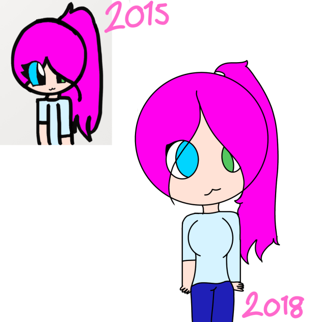 2015 vs 2018 - ibisPaint