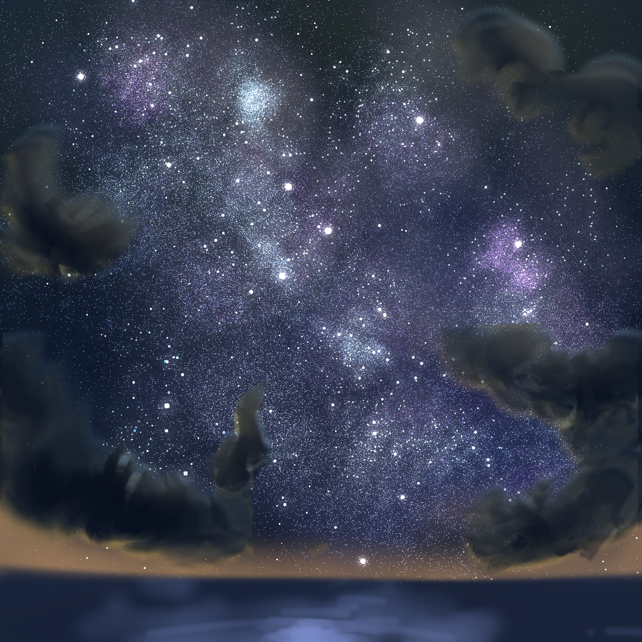 夜空ページ 夜空4 - ibisPaint