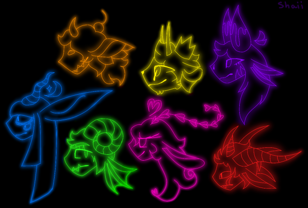 Seven Deadly Sins WIP Ocs