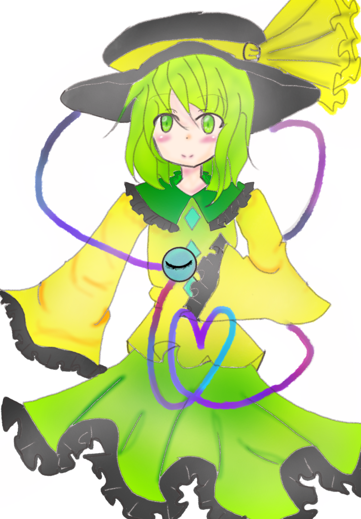 東方project 古明地こいし Ibispaint