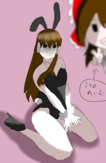 霊夢さんのバニー姿！