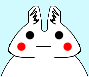 背景に色付けてラフも描いたらこうなりました
