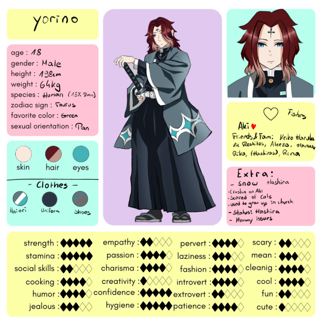 Update Yorino info sheet