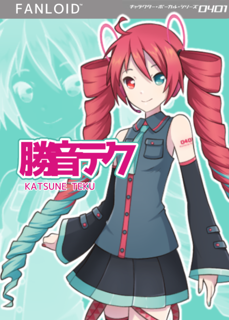 Katsune Teku - 勝音テク - Voice bank.