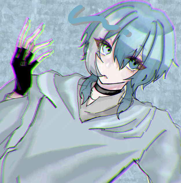 リク絵 わらび餅さんの代理くん