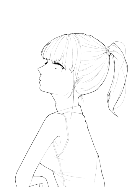 線画