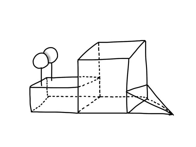 立体図形つむり