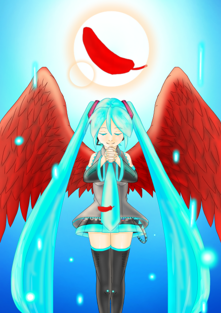 赤い羽根募金 2016 初音ミク