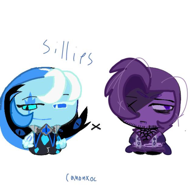 My crk oc,spider frosting cookie