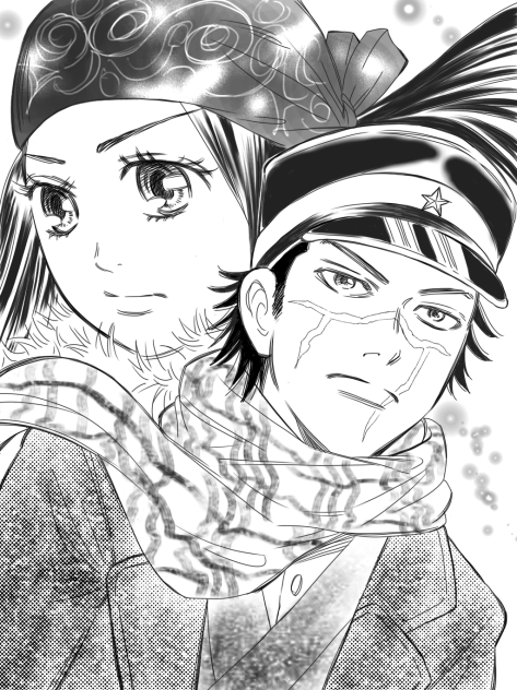 アシリパと杉元さん