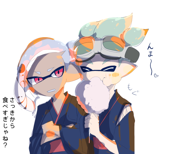 夏祭り落書き