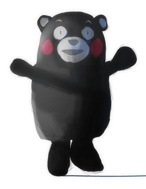 くまモン描いてみた
