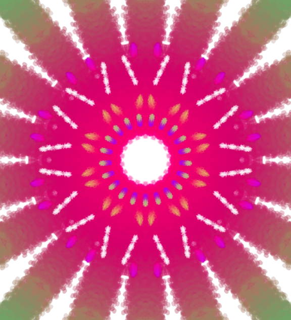 Tie n Die Mandala red