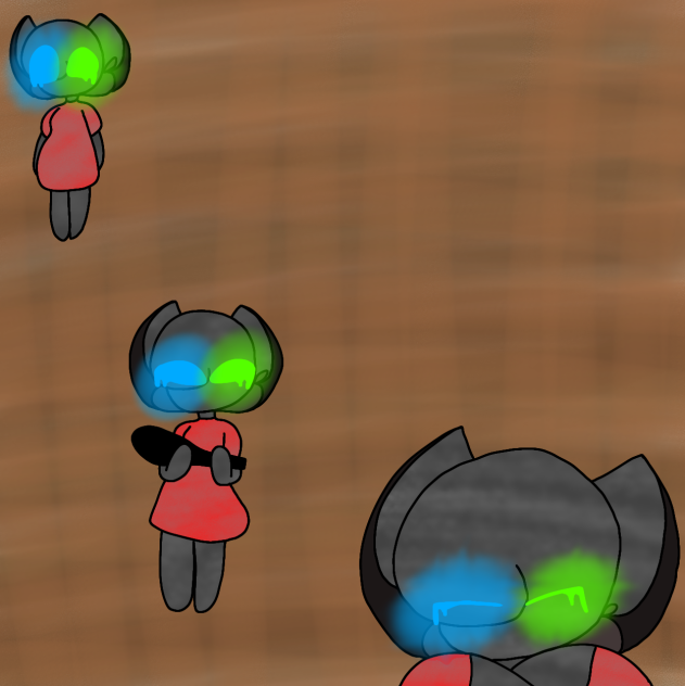 Glitch piggy sketches