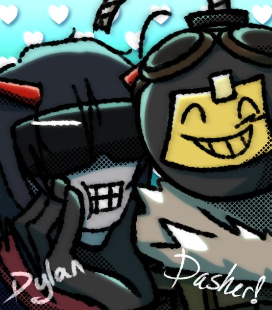 Dylan and Dasher moment