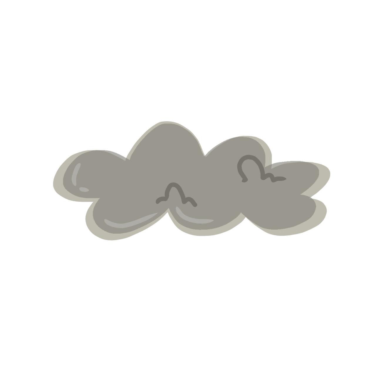 Minimalist Cloud (2) - ibisPaint