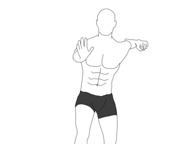 punch animation