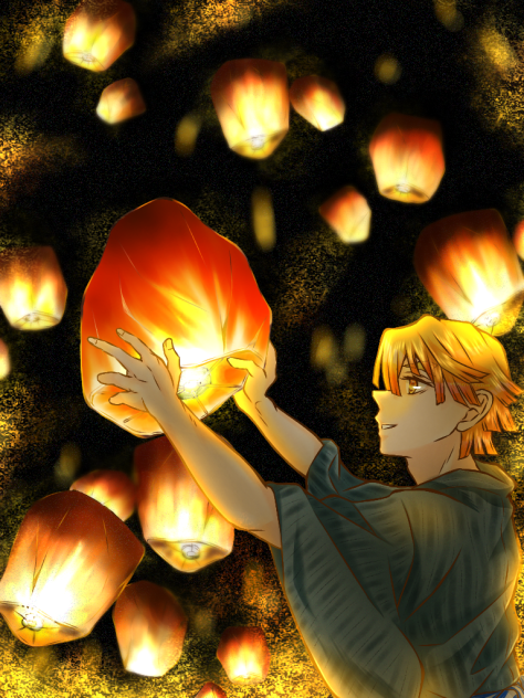 七夕 スカイランタン祭り