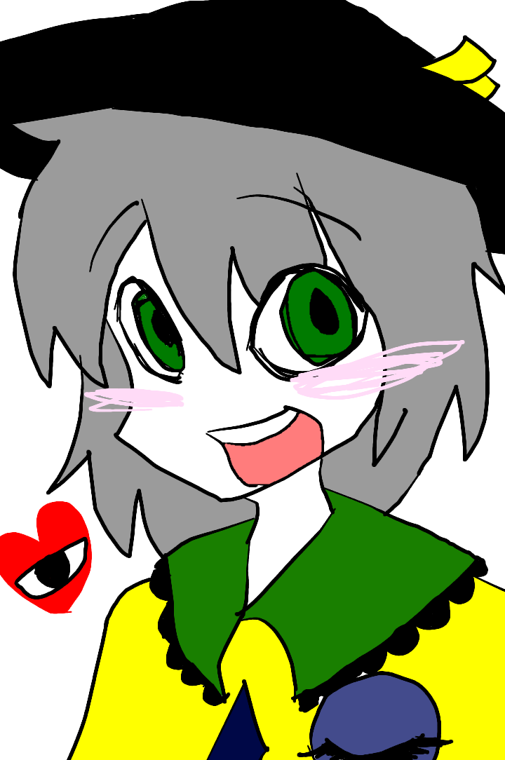 古明地こいしのドキドキ大冒険 Ibispaint