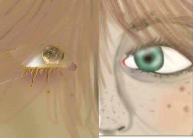 eye collab with a friend