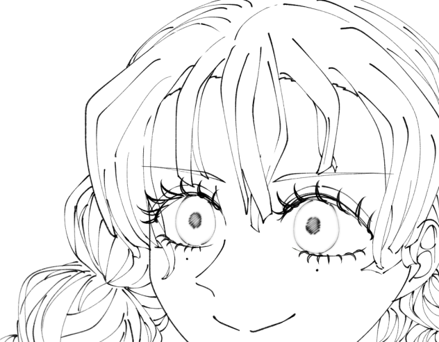 蜜璃ちゃん  線画💚