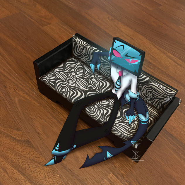 Look guys, I made him real!