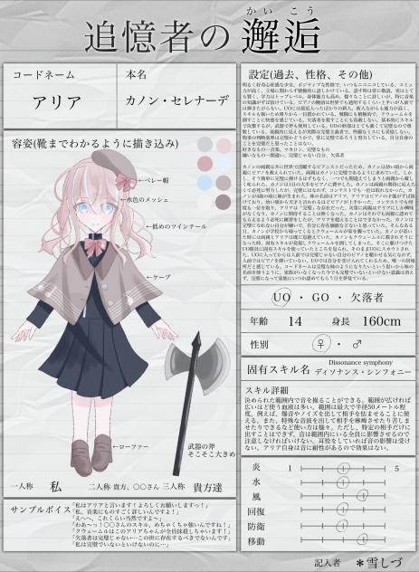 追憶者の邂逅