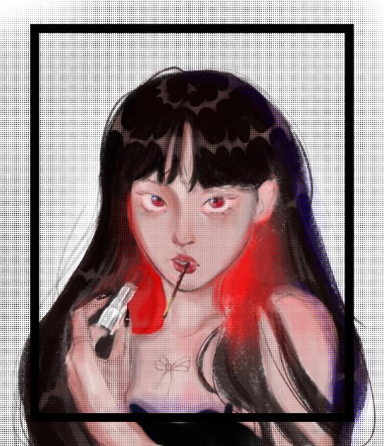 Glowing 🔴 - ibisPaint