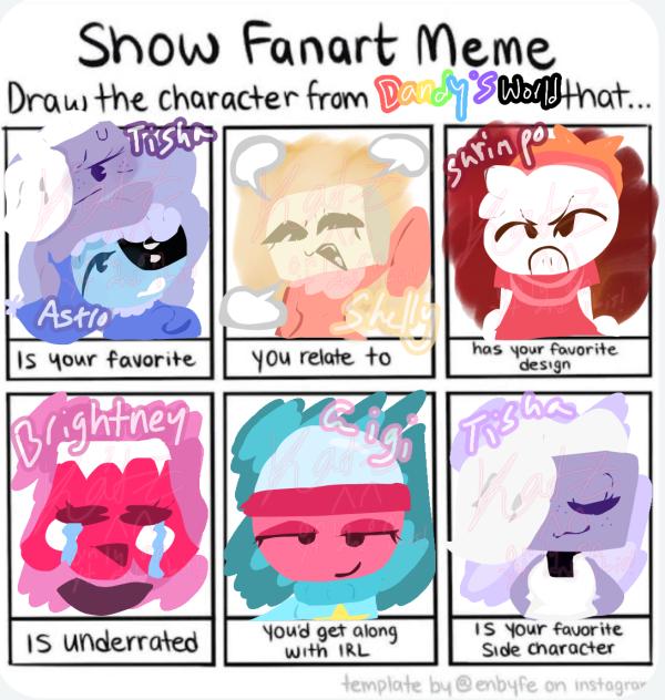 Show fanart meme!