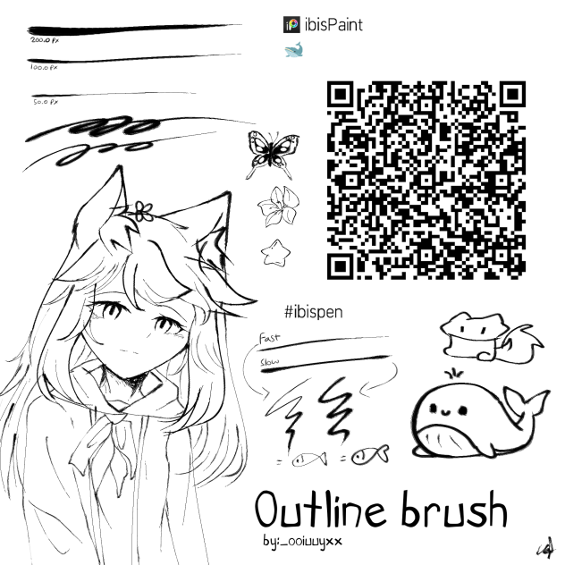 Outline Pen ibisPaint