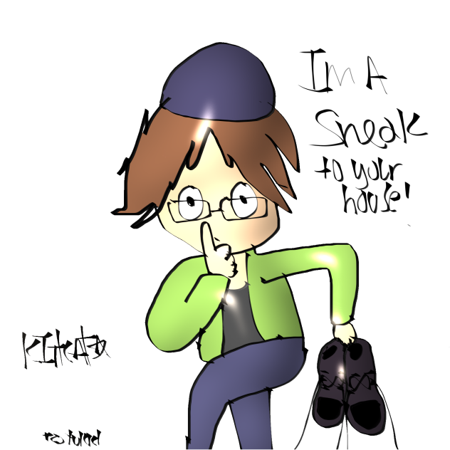 Yukkimons steals shoes
