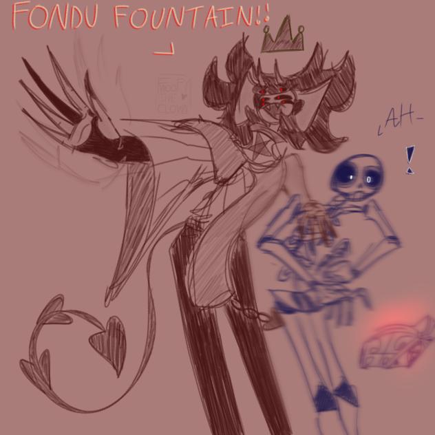 Fondu fountain!!