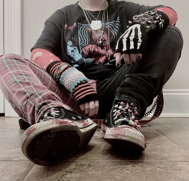 I styled my partner’s shirt