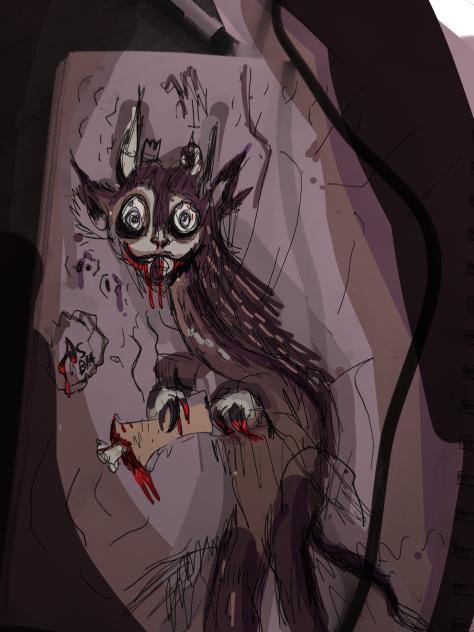 Demon of the caves and dusk