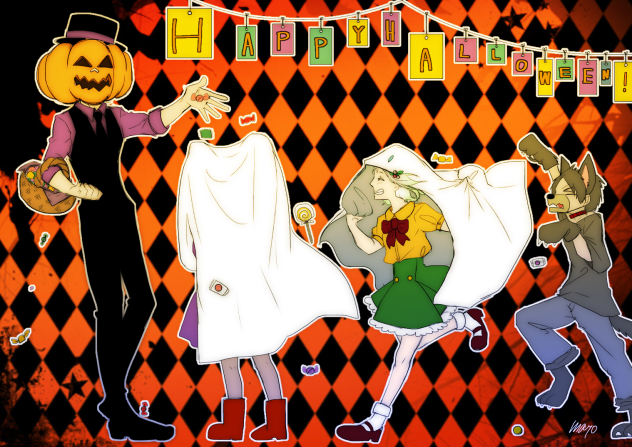 ハロウィン絵