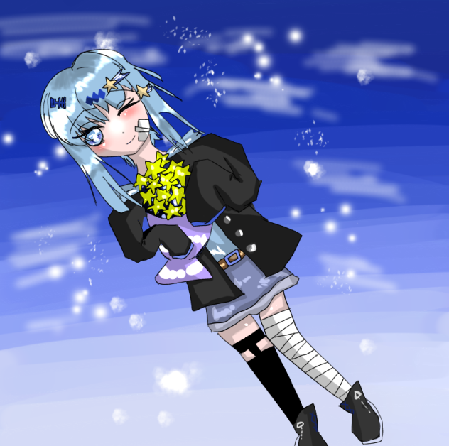 星の花束を持って