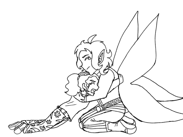 a comforting embrace