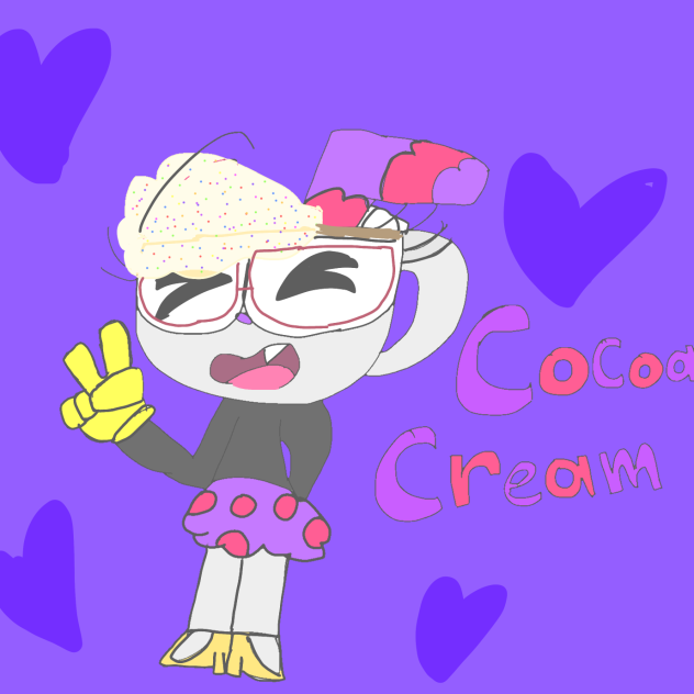 Cocoa cream ☕️🍦