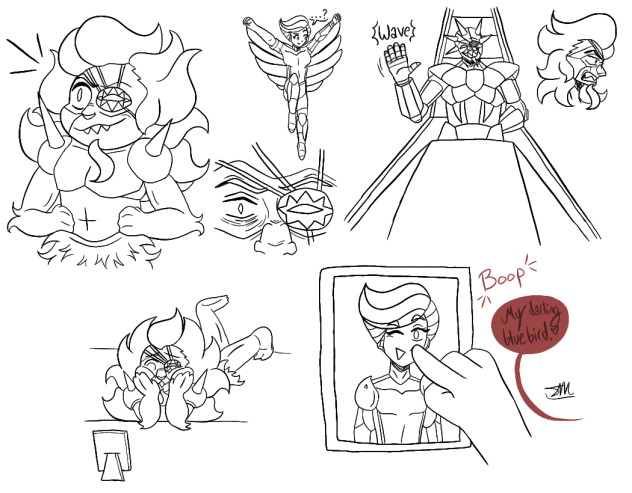 Mon☆Star sketches